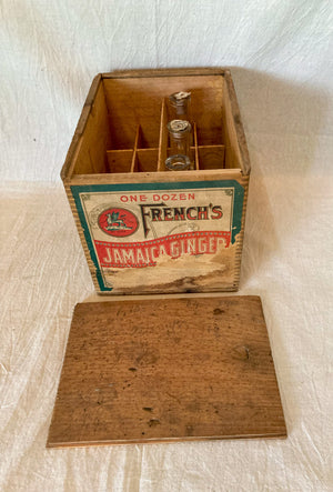 1890’s French’s Fine Extracts Jamaica Ginger Box