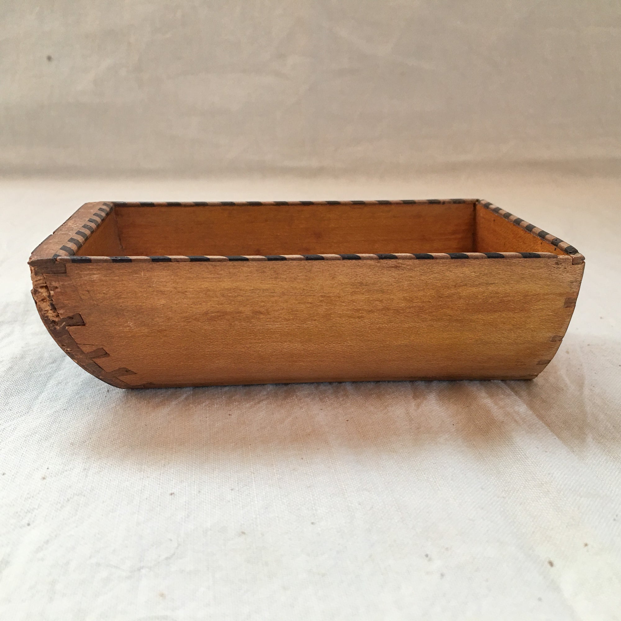 Victorian Era Pin Cushion with Ornate Inlaid Base, Iron Table Clamp and Hidden Drawer