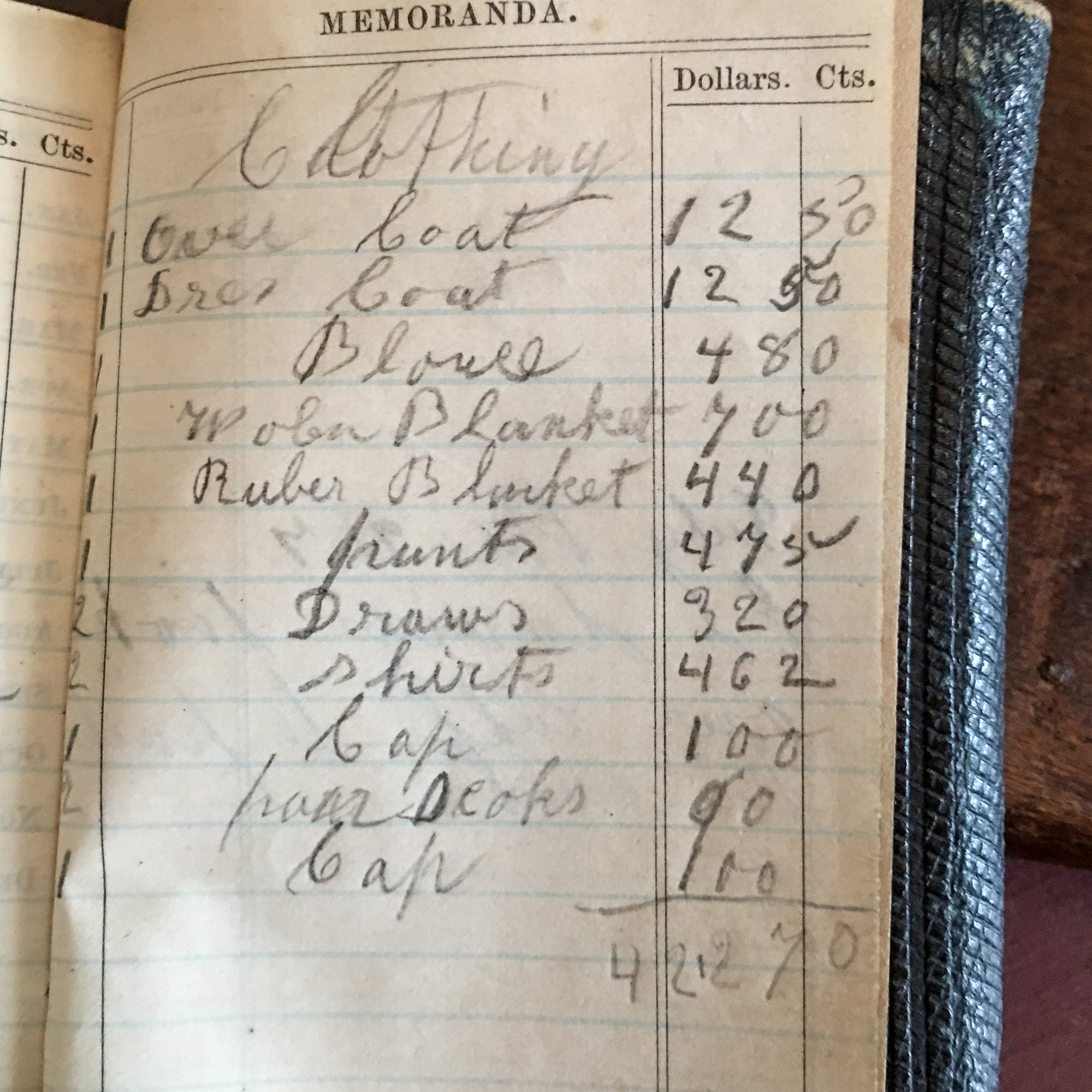 1865 Pocket Diary of Soldier John F Dickerman, New Haven, CT