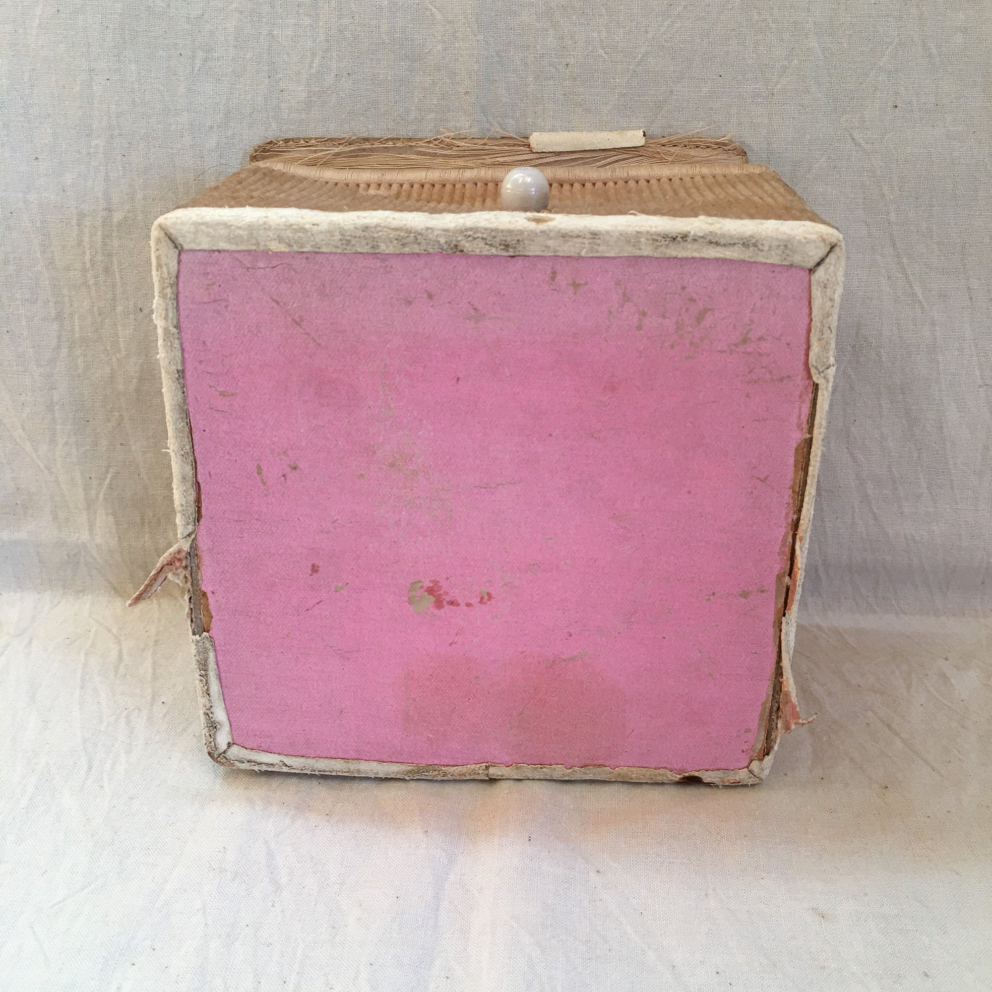 Pair of Sewing Boxes with Contents, Including Shell Sewing Clamp