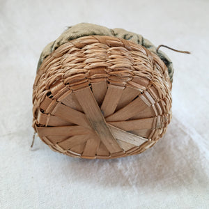 Vintage Sewing Basket with Contents