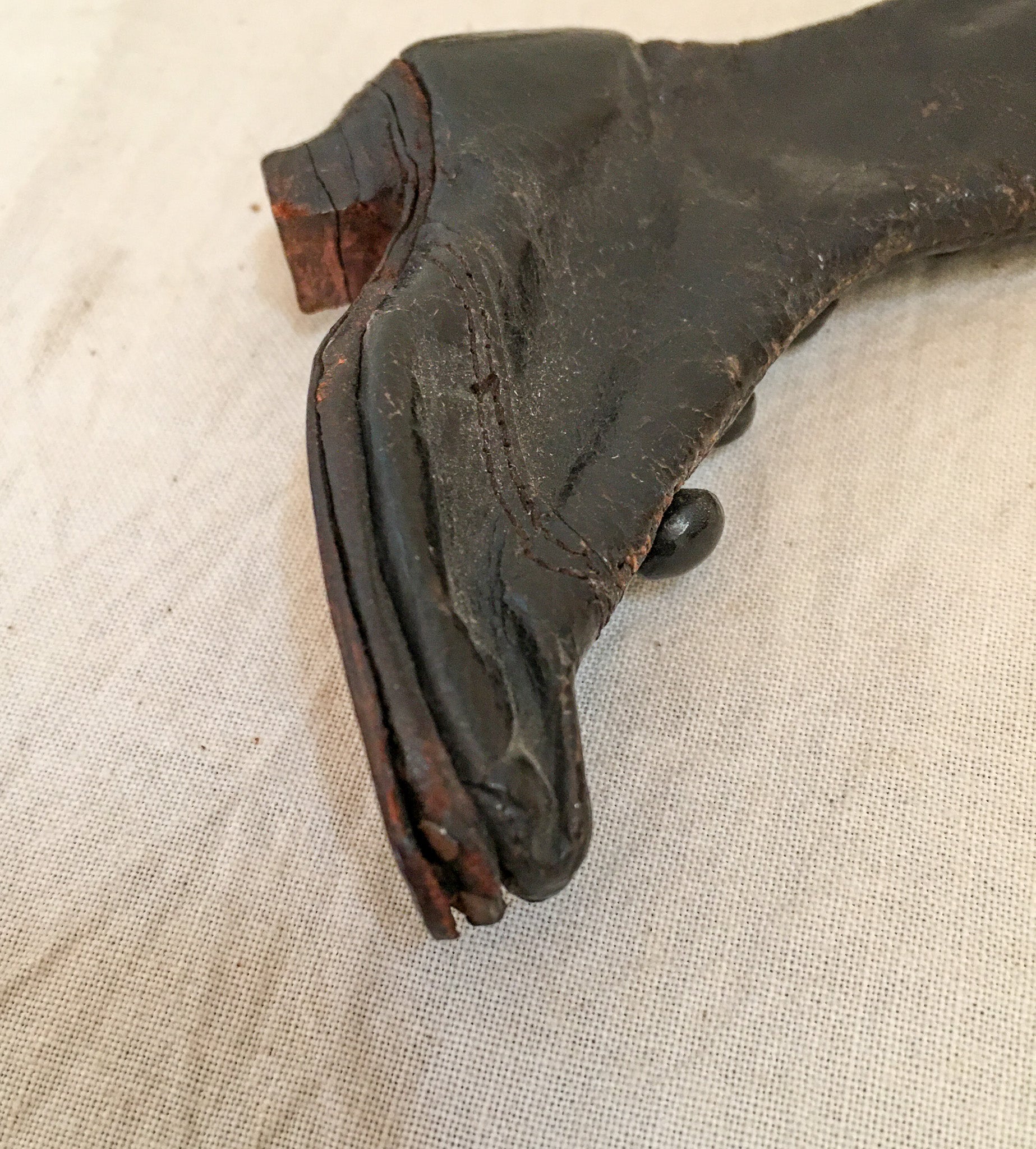 1800’s Tiny Leather High Top Button Boots