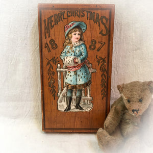 1887-1888 Merry Christmas/Happy New Year Gift Box