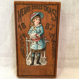 1887-1888 Merry Christmas/Happy New Year Gift Box