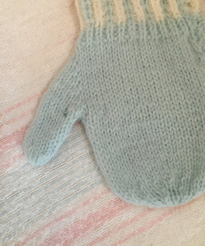 Tiny Wool Stockings and Mittens