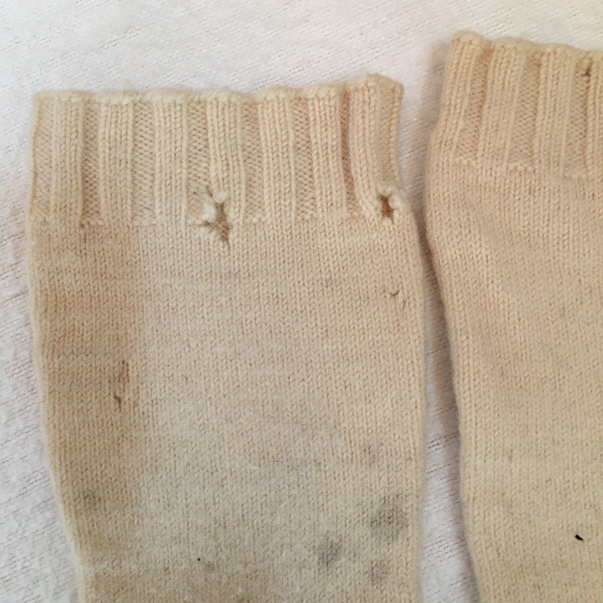 Tiny Wool Stockings and Mittens