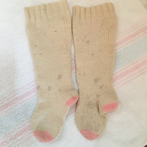 Tiny Wool Stockings and Mittens