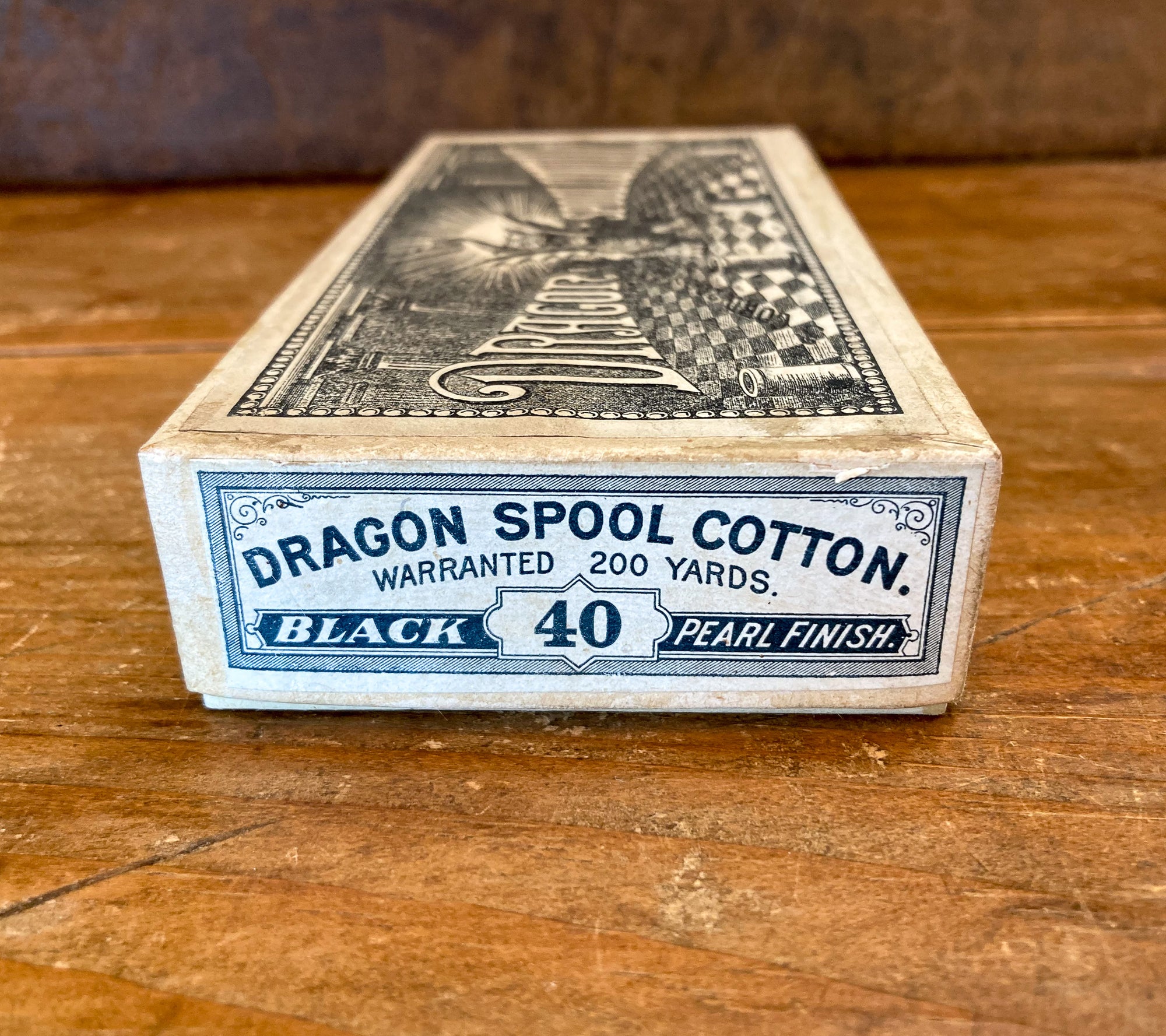 1880 – 1890 Dragon Spool Cotton, New in Original Box and H. Milward Needles, New in Original Package