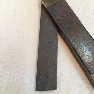 Set of 2 Antique Carpenter’s Tools:  Scribe and Bevel