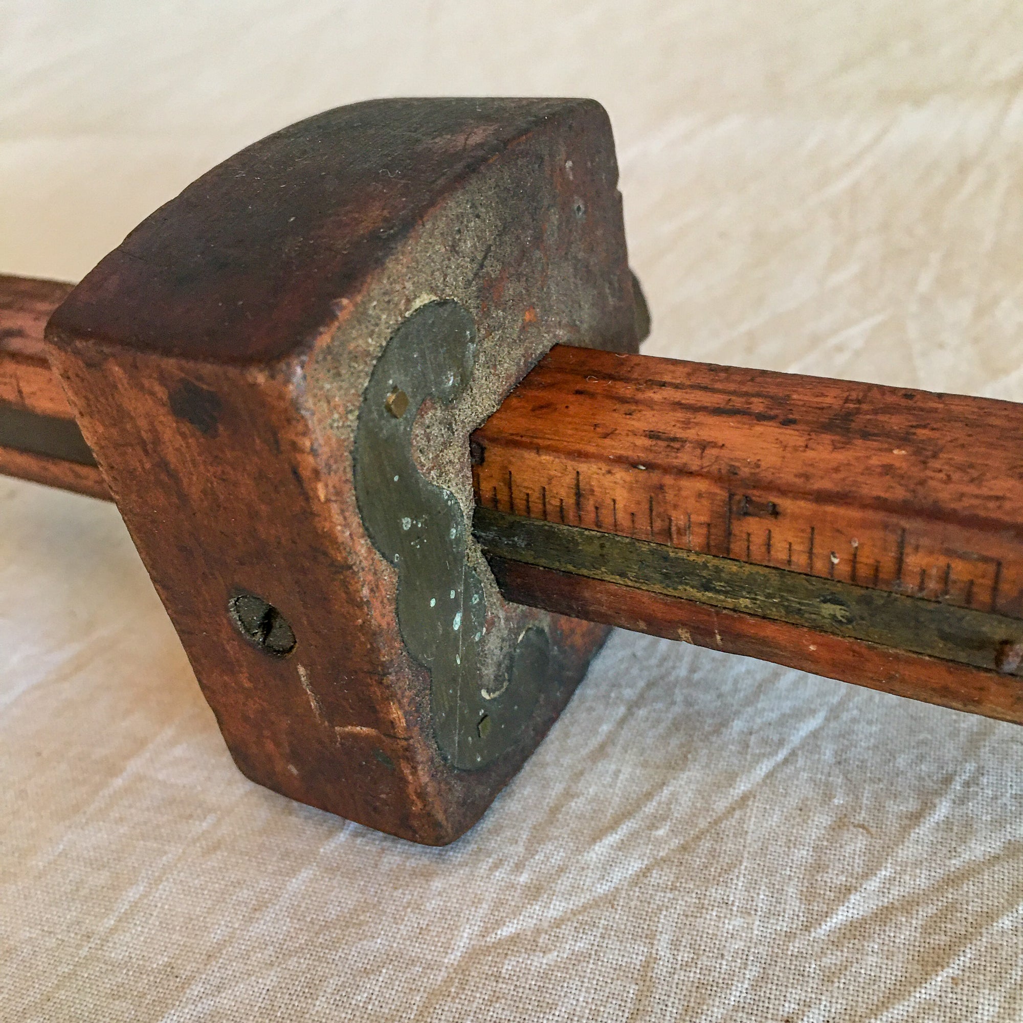 Set of 2 Antique Carpenter’s Tools:  Scribe and Bevel