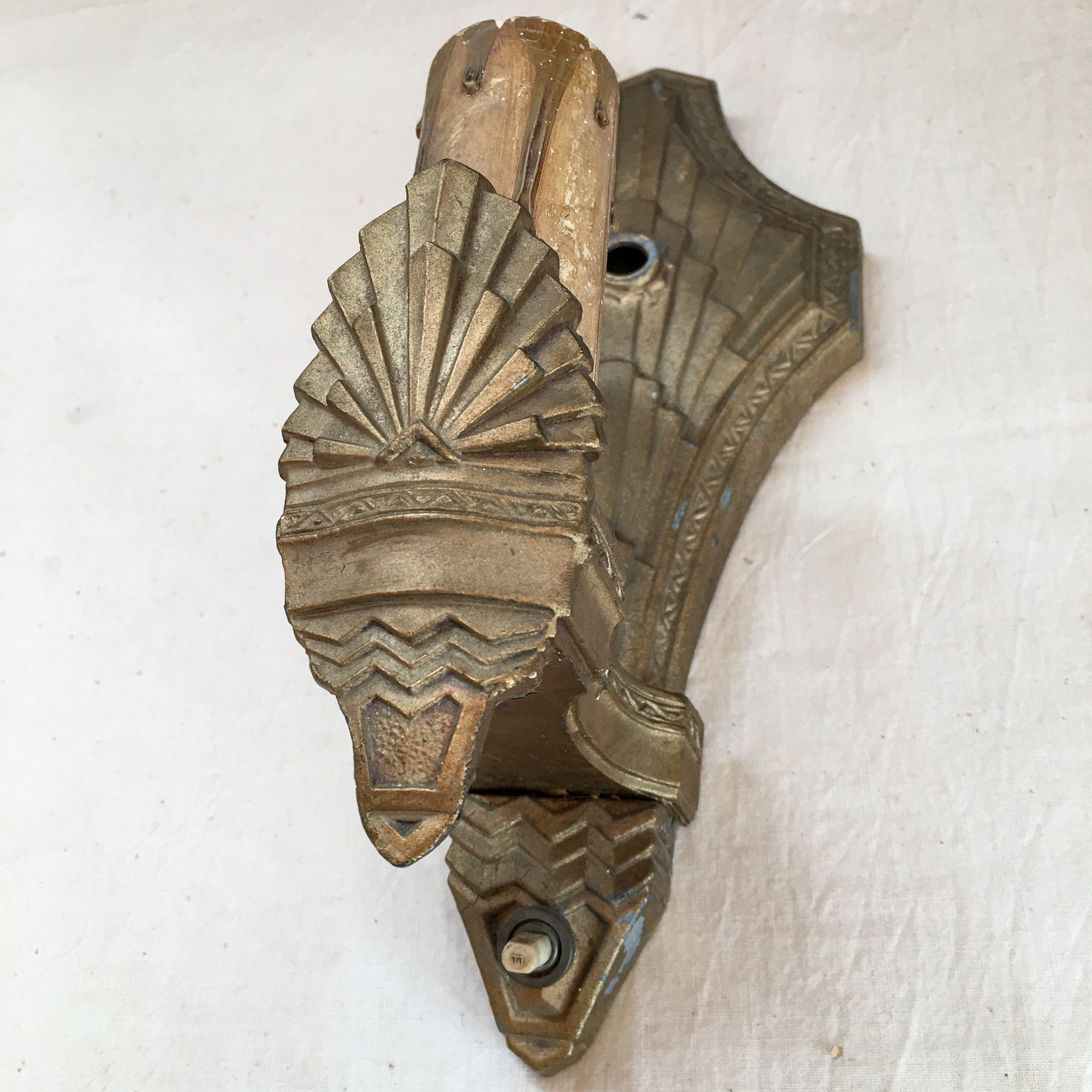 1930’s Art Deco Wall Sconce