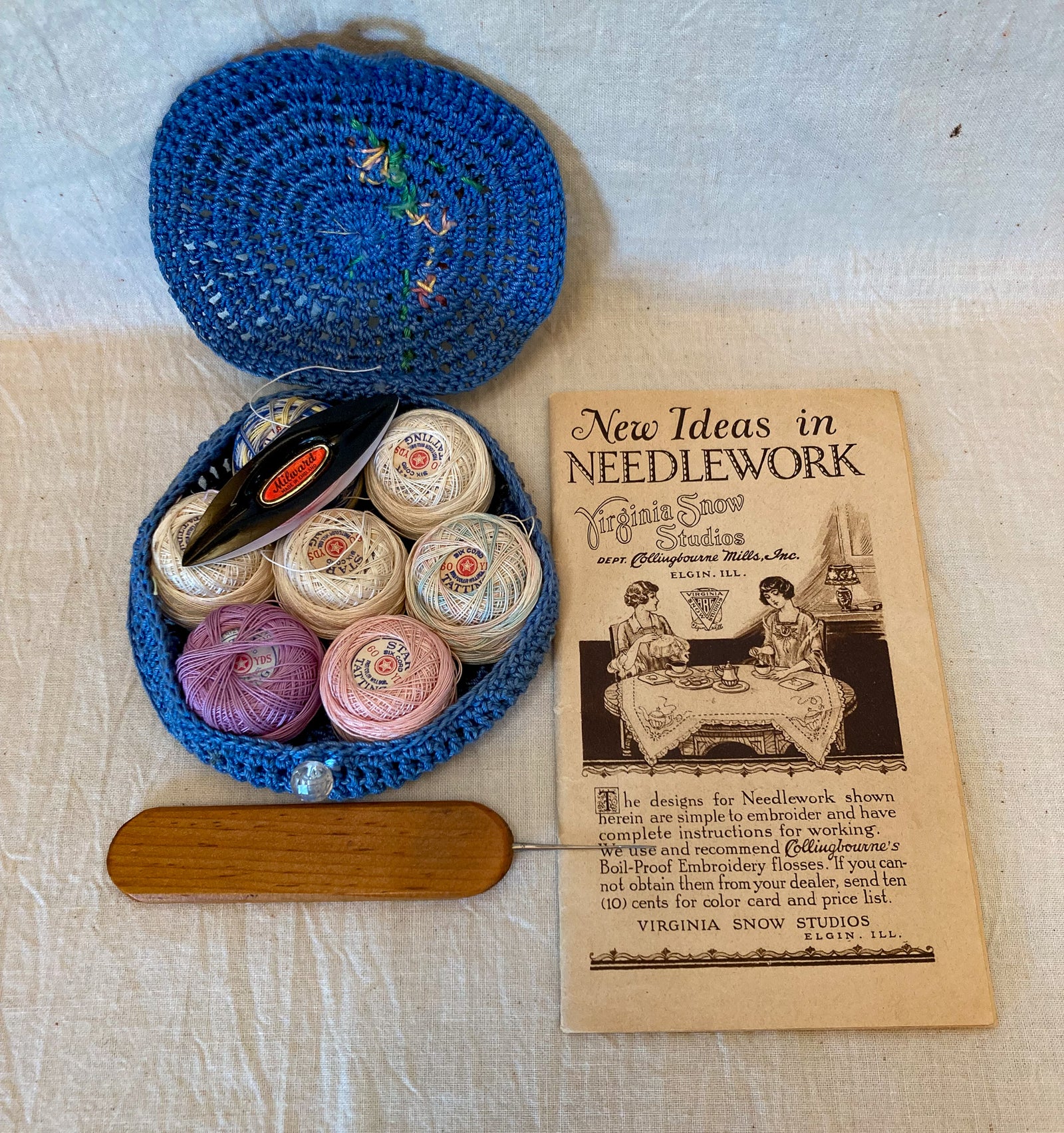 Vintage Tatting and Crochet Kit!
