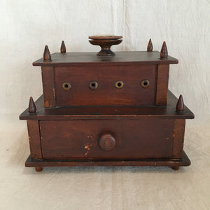 Victorian Era 2-Tier Sewing Box