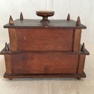 Victorian Era 2-Tier Sewing Box