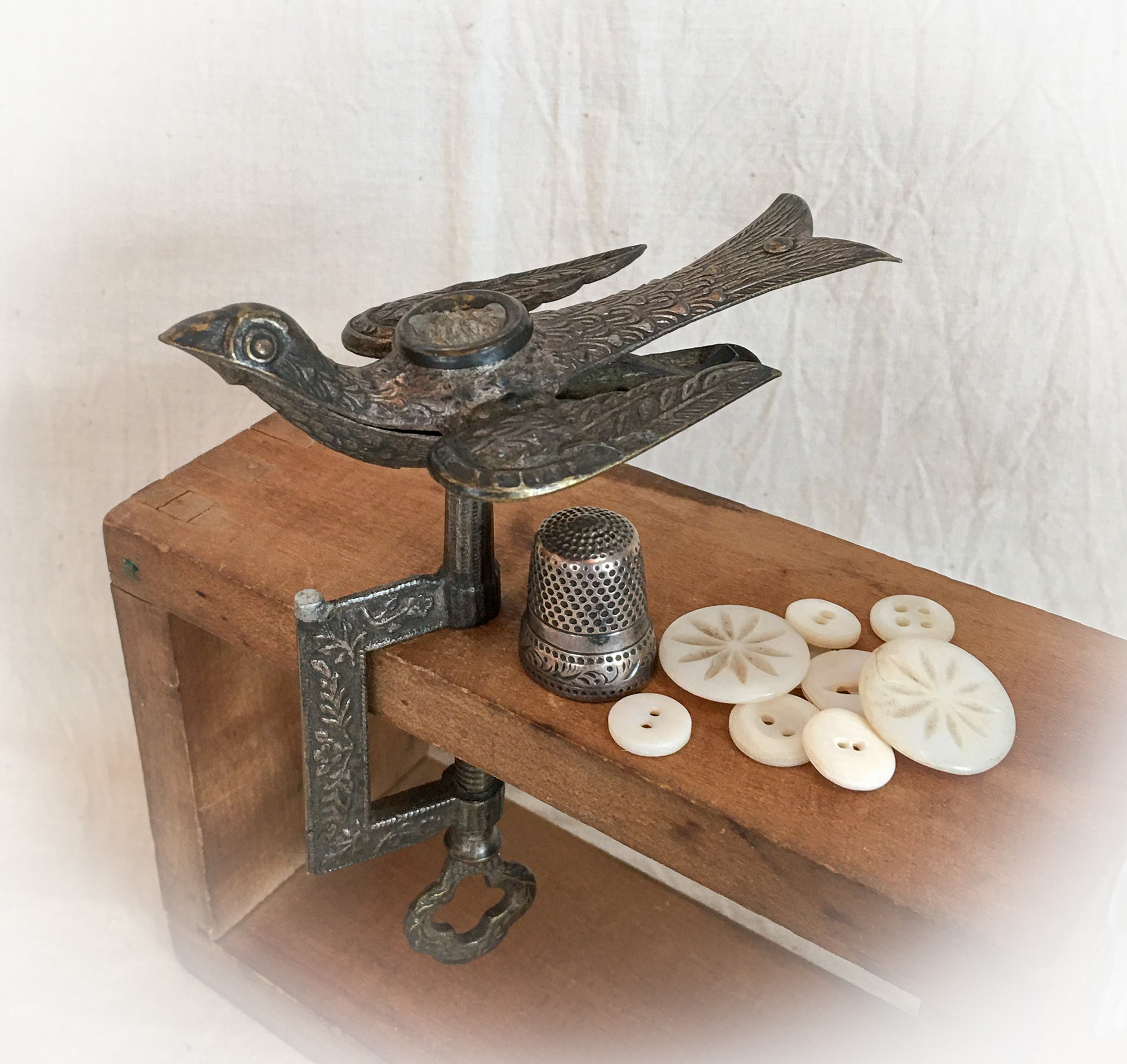 Antique Sewing Bird