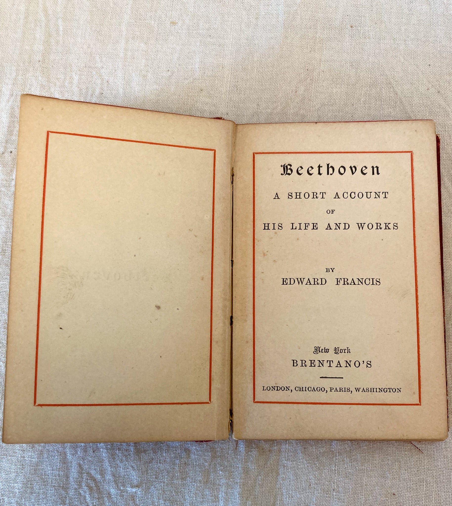 Books and Glasses!  1800’s Wire Rimmed Glasses, Tiny Book “Life of Beethoven”, and 1845 Smith’s Geography Book