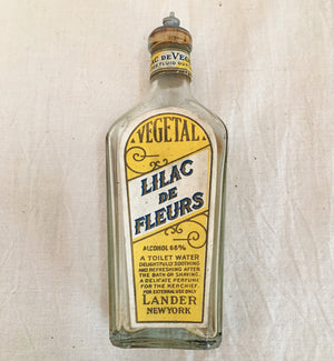 Antique Perfume Bottle Collection & Embroidered Beaded Collar