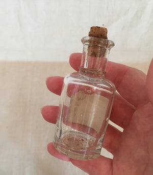 Antique Perfume Bottle Collection & Embroidered Beaded Collar