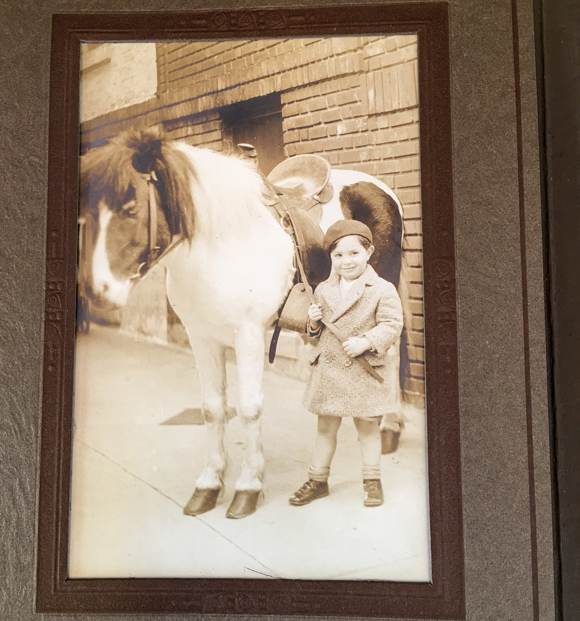 Set of 2 Vintage Pony Photos (1910s–1930s)