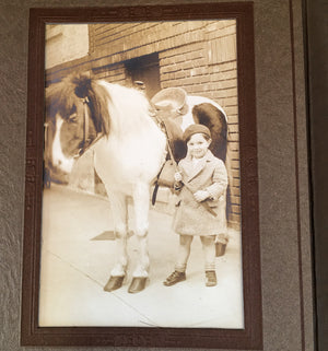 Set of 2 Vintage Pony Photos (1910s–1930s)