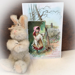 Victorian Woolson Spice Co. Easter Trade Card (1891)