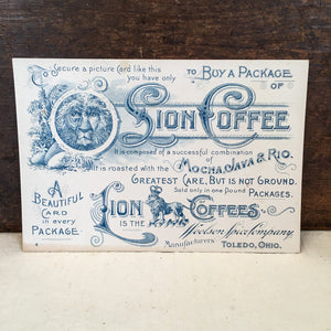 Victorian Woolson Spice Co. Easter Trade Card (1891)