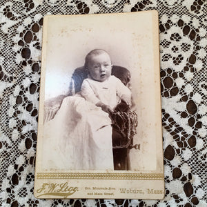 Set of 4 Victorian Baby Photos