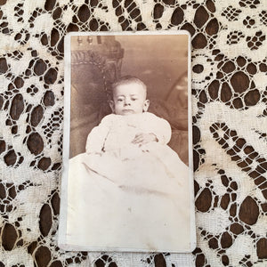 Set of 4 Victorian Baby Photos