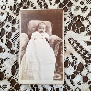 Set of 4 Victorian Baby Photos