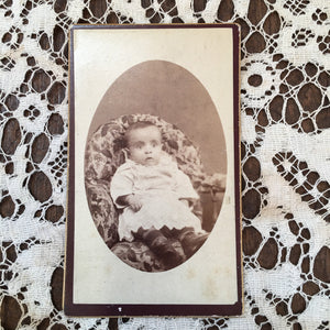 Set of 4 Victorian Baby Photos