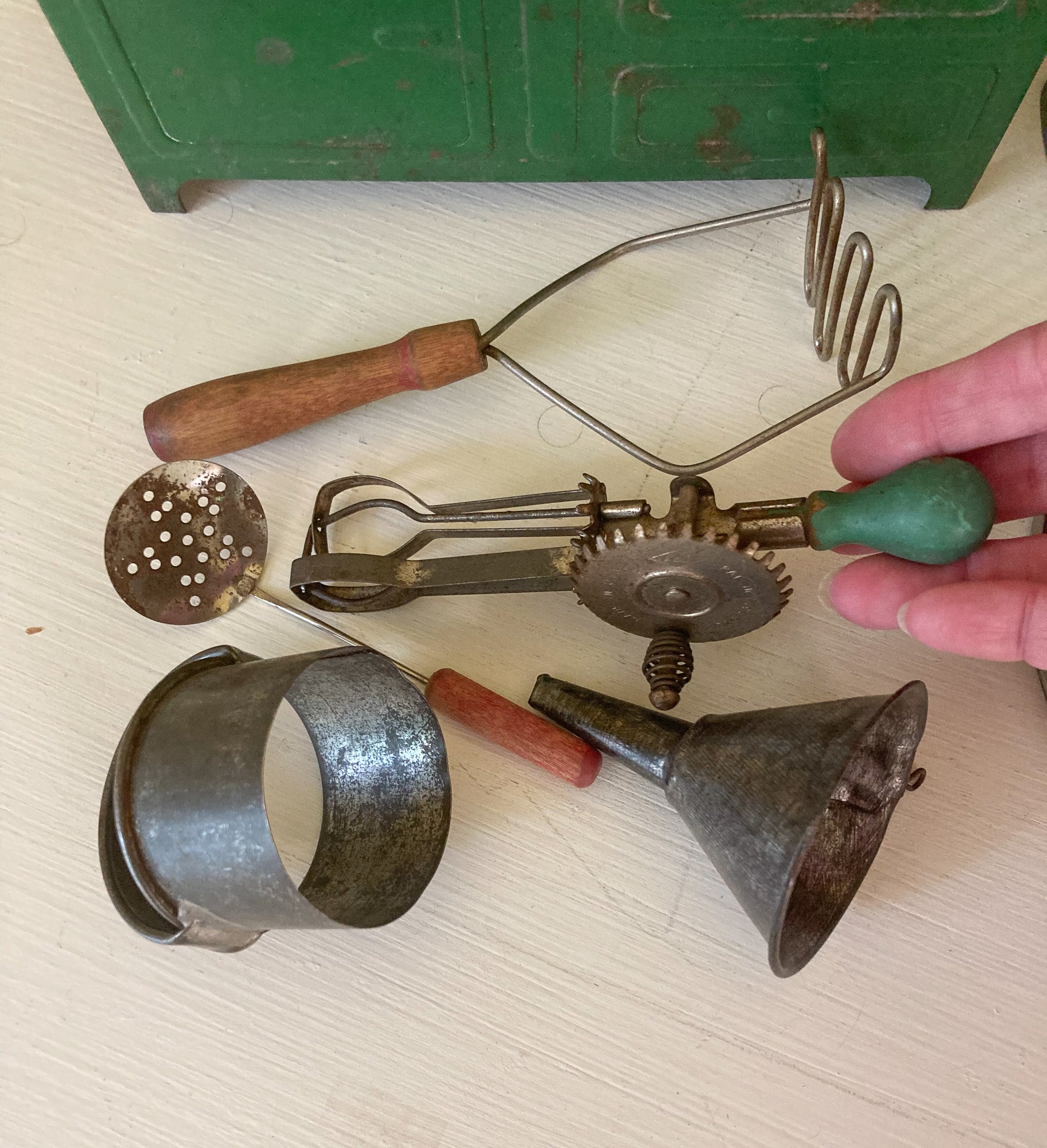 Clearing the Shelves!  Vintage Toys, Orphan Annie Stove, Vintage Toy Kitchen  Items, 2 Toy Irons, 2 Vintage Books