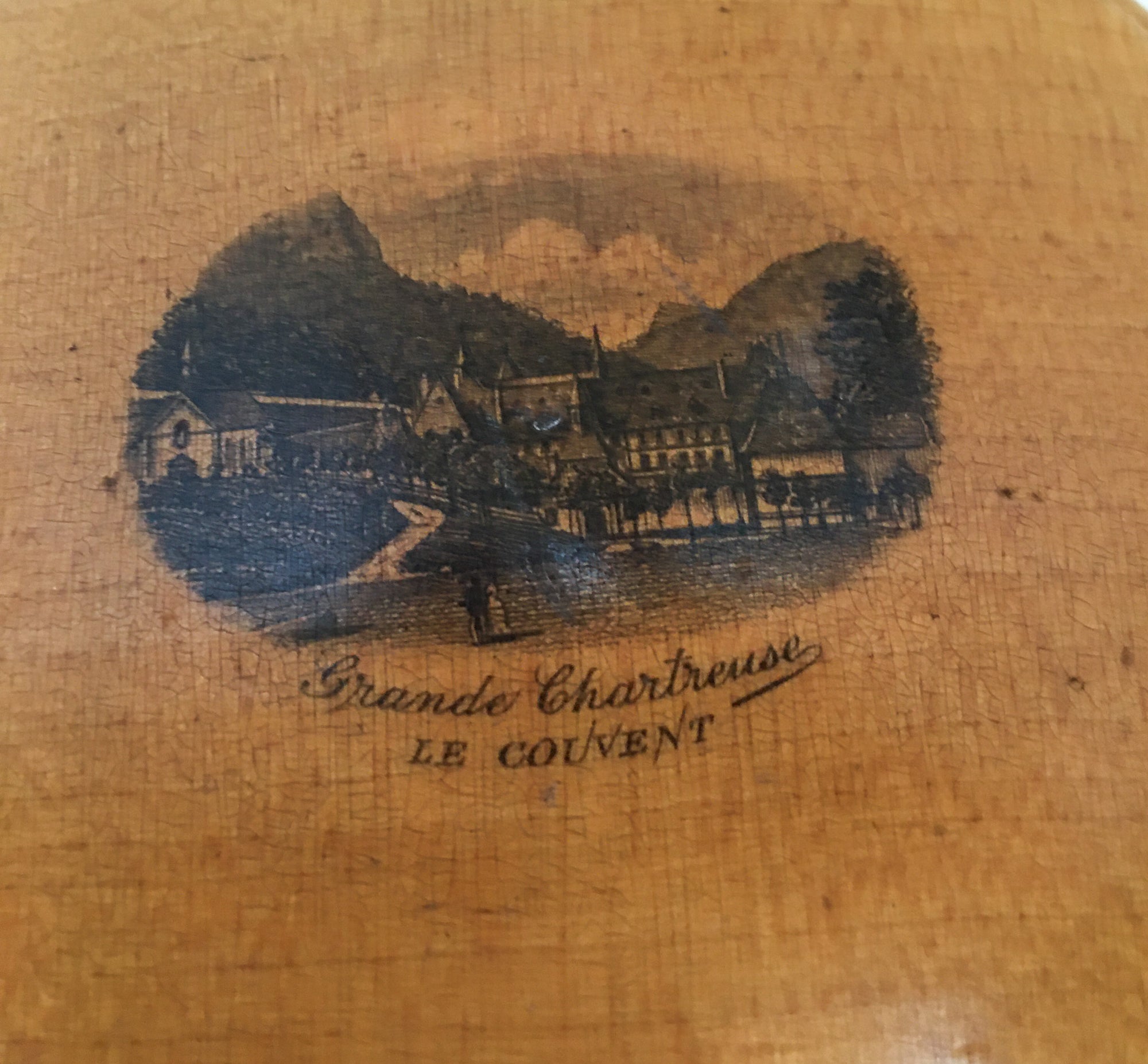 Late 19th Century Mauchline Ware Sewing Box with Contents as Found