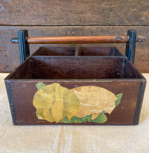Vintage Sewing Caddy with Contents