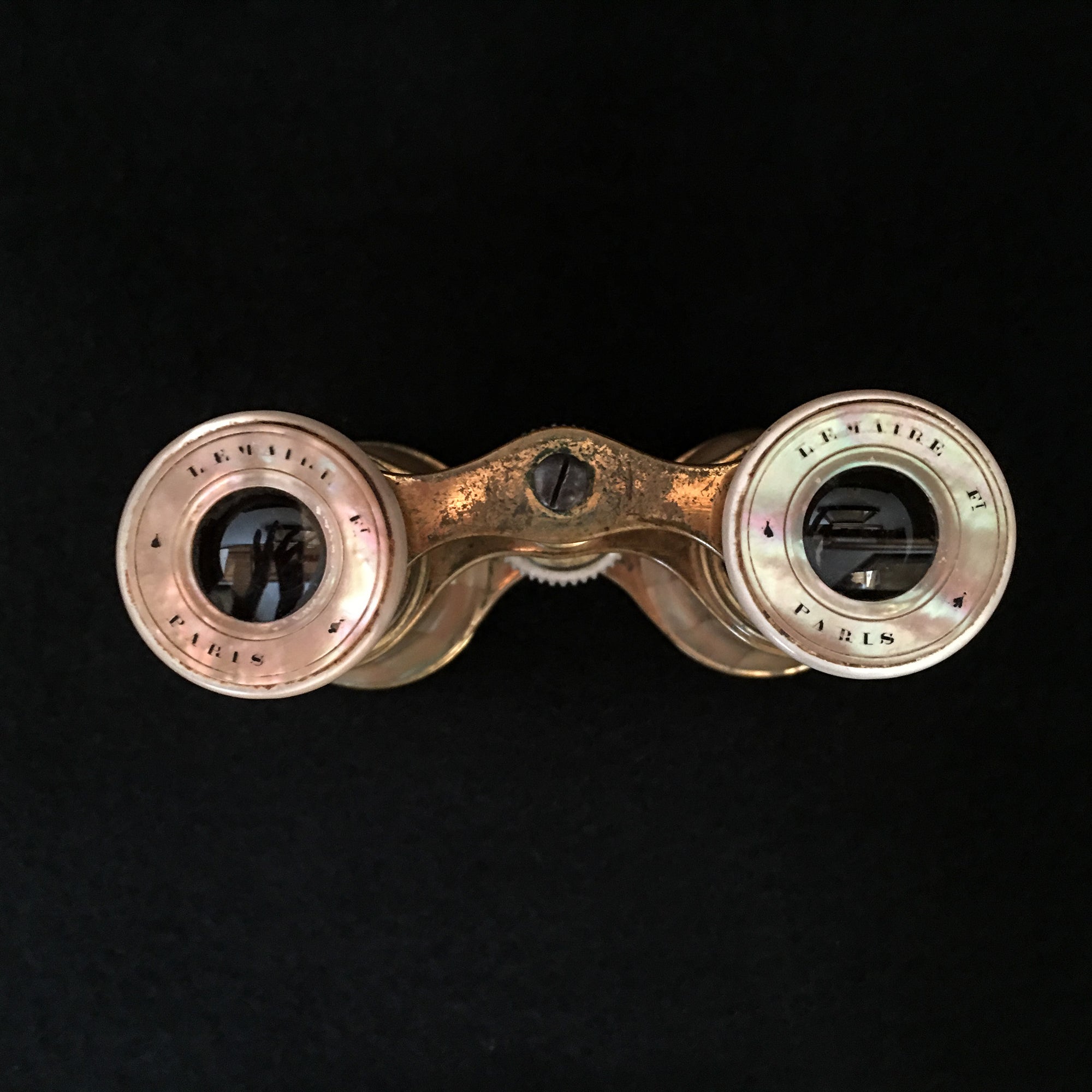 Antique Lemaire Paris Mother of Pearl Opera Glasses – Late 19th Century