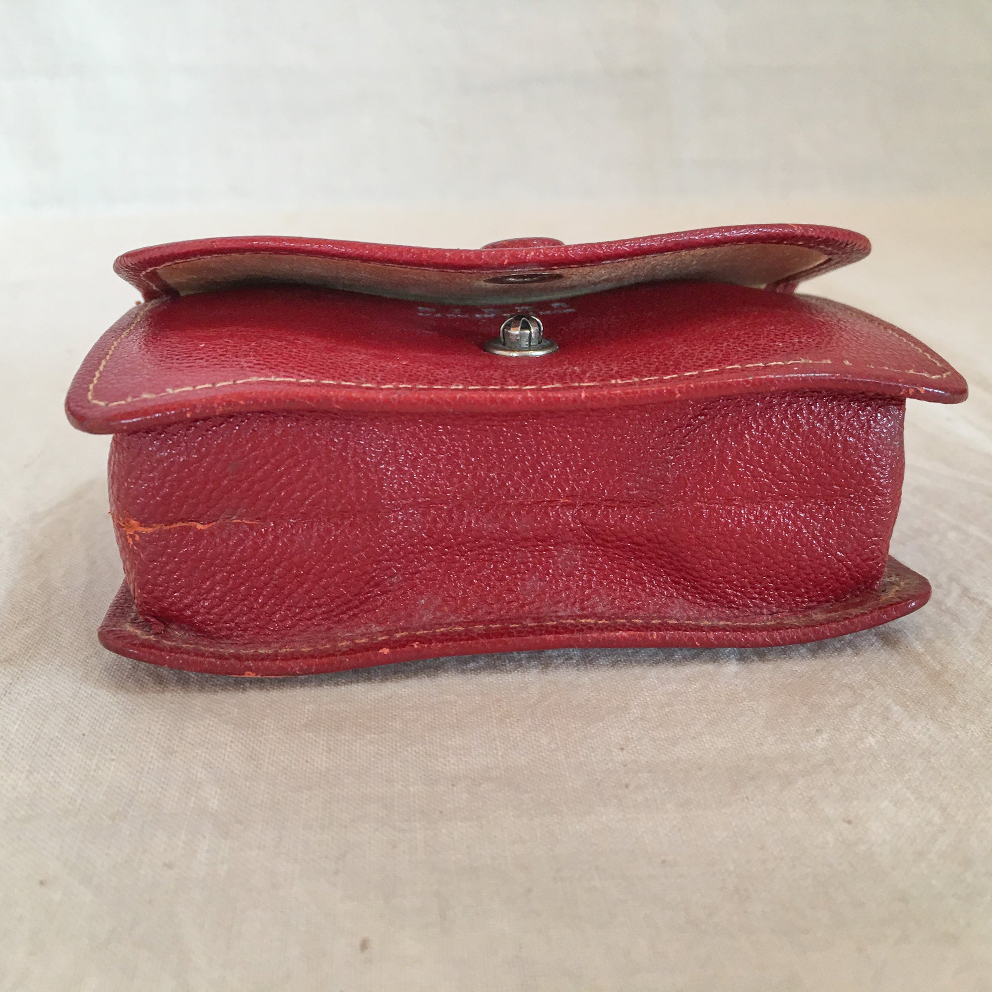 Early 20th Century Birks French Opera Glasses with Leather Case
