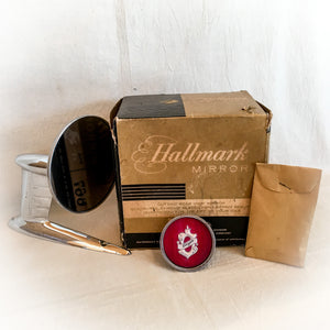 1950s Hallmark Rearview Mirror and Oldsmobile Reflector