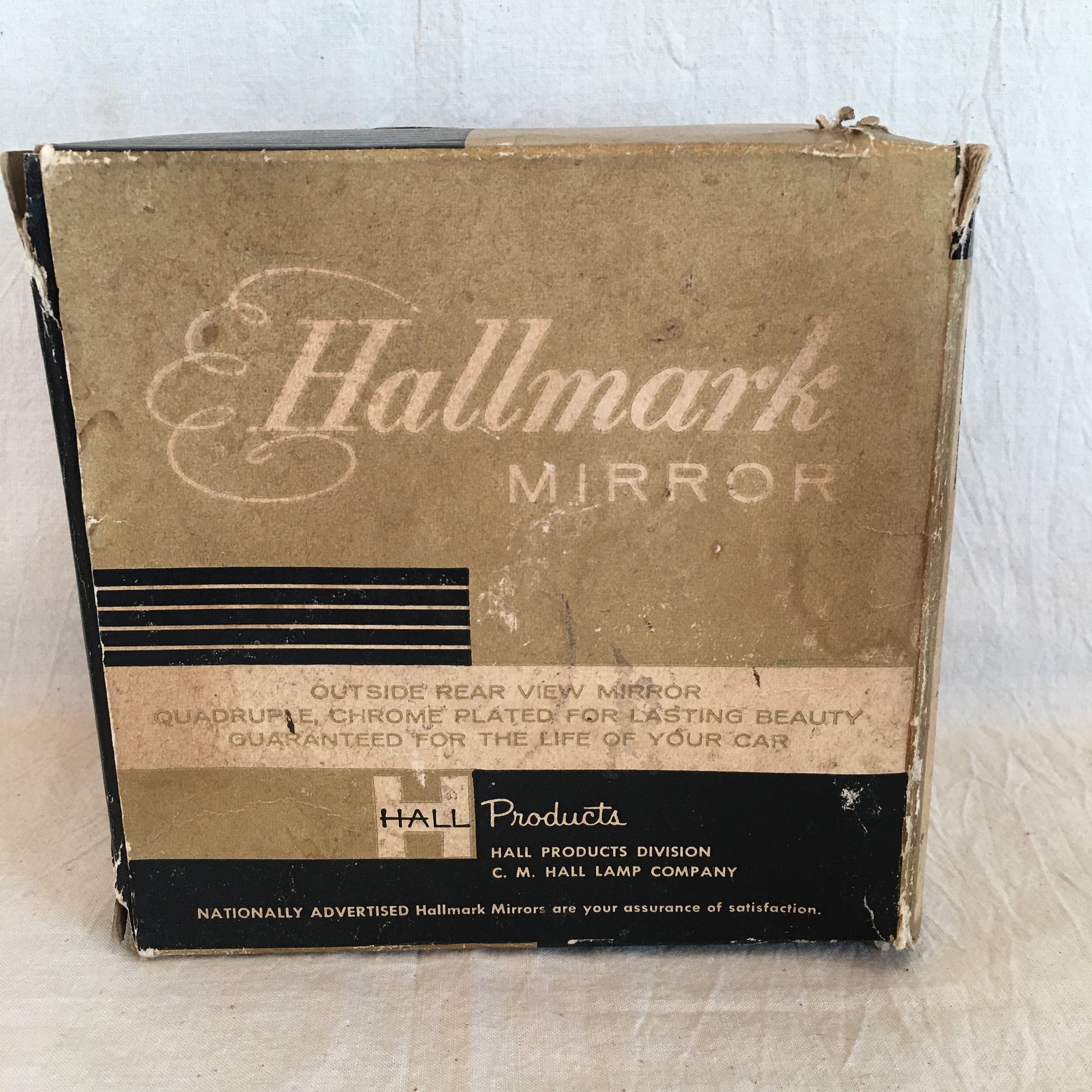 1950s Hallmark Rearview Mirror and Oldsmobile Reflector