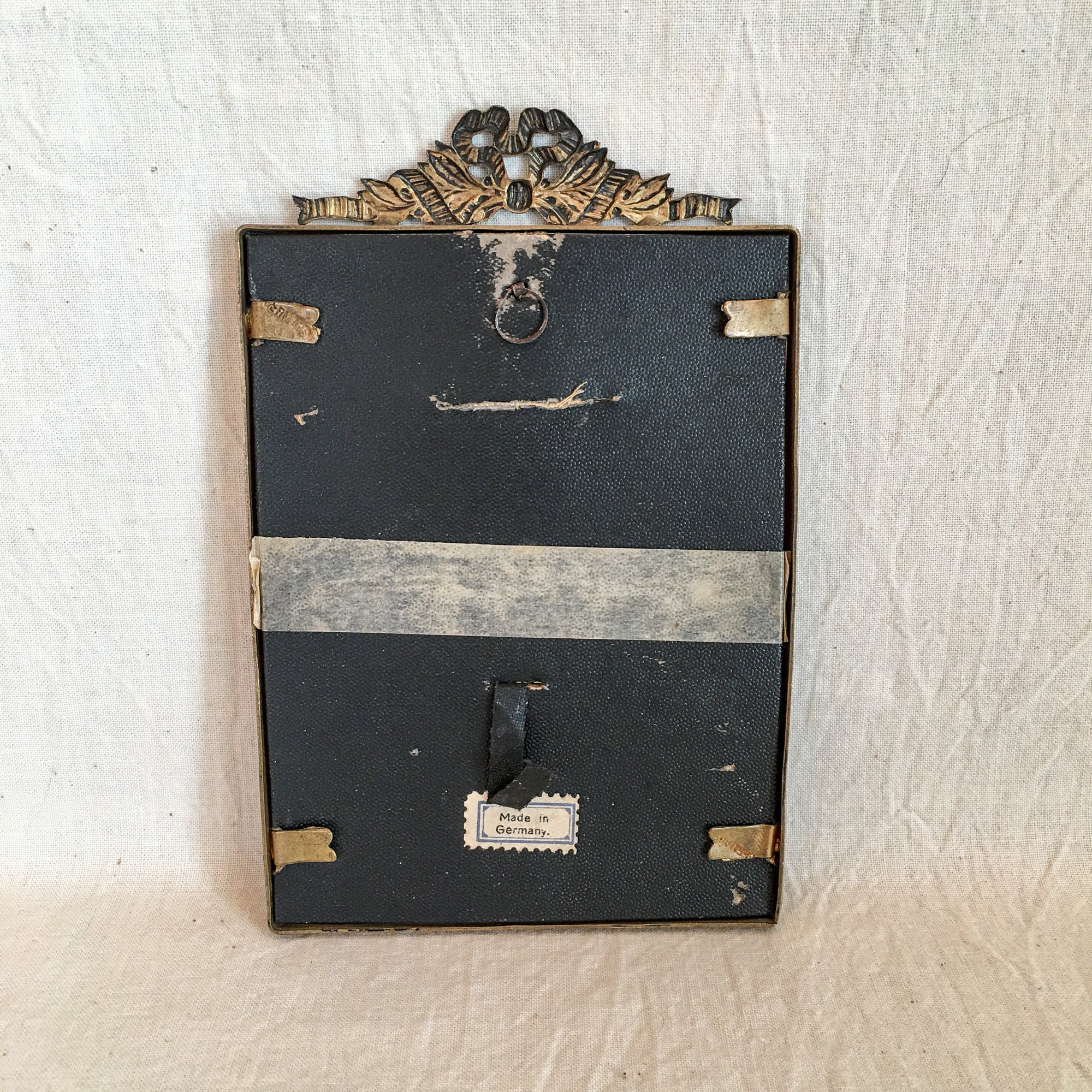 Vintage Brass-Tone Photo Frame – Made in Germany