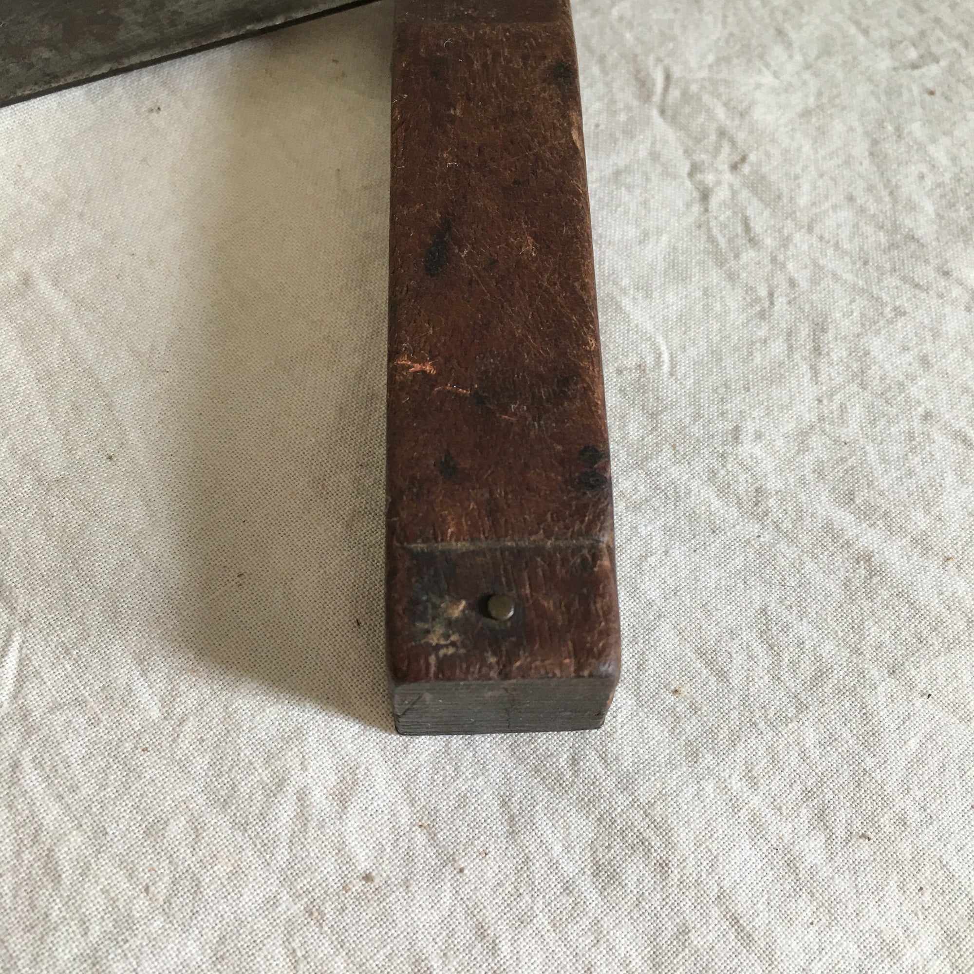 Set of 3 Vintage Wood and Metal Carpenter Tools – Early to Mid 1900s
