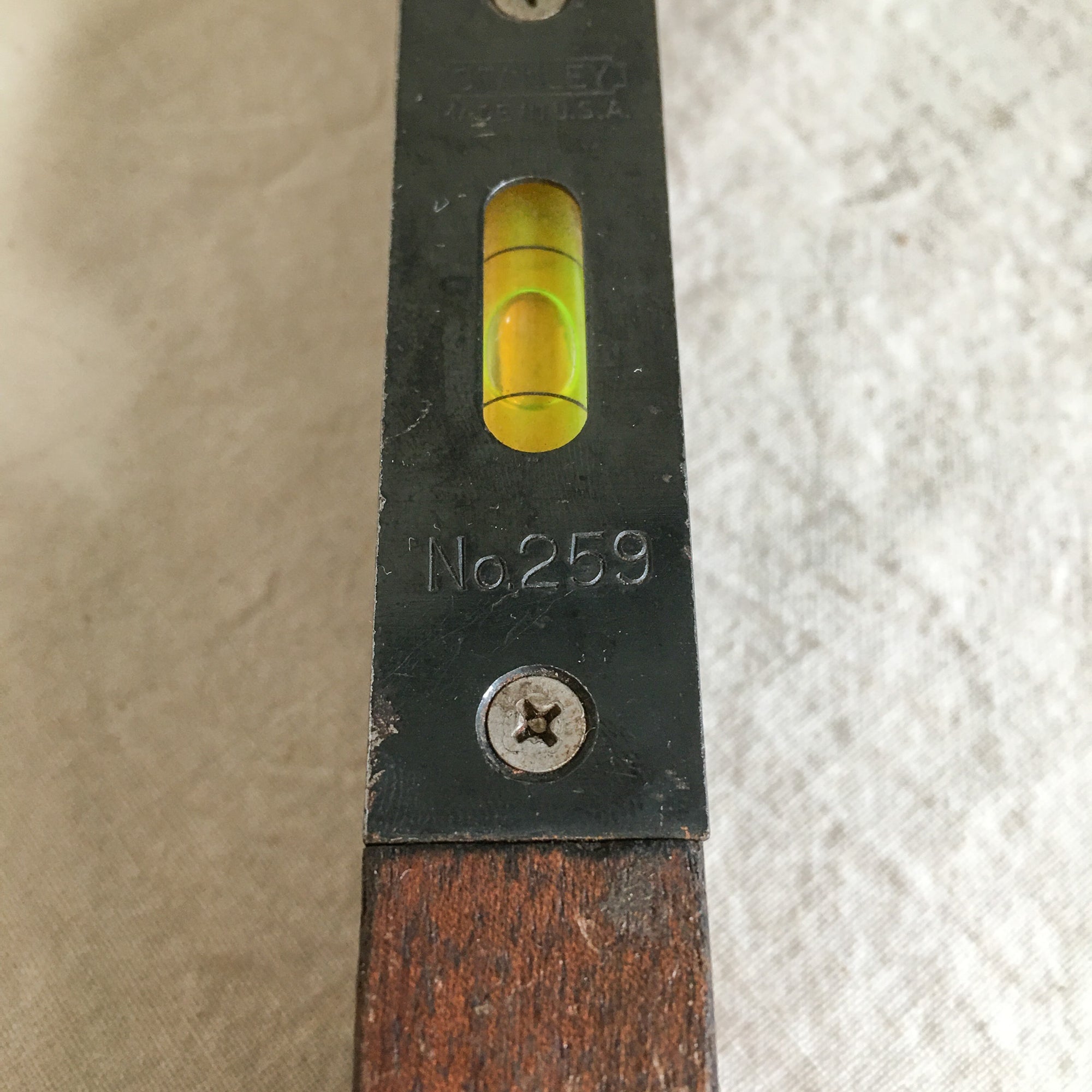Set of 3 Vintage Wood and Metal Carpenter Tools – Early to Mid 1900s