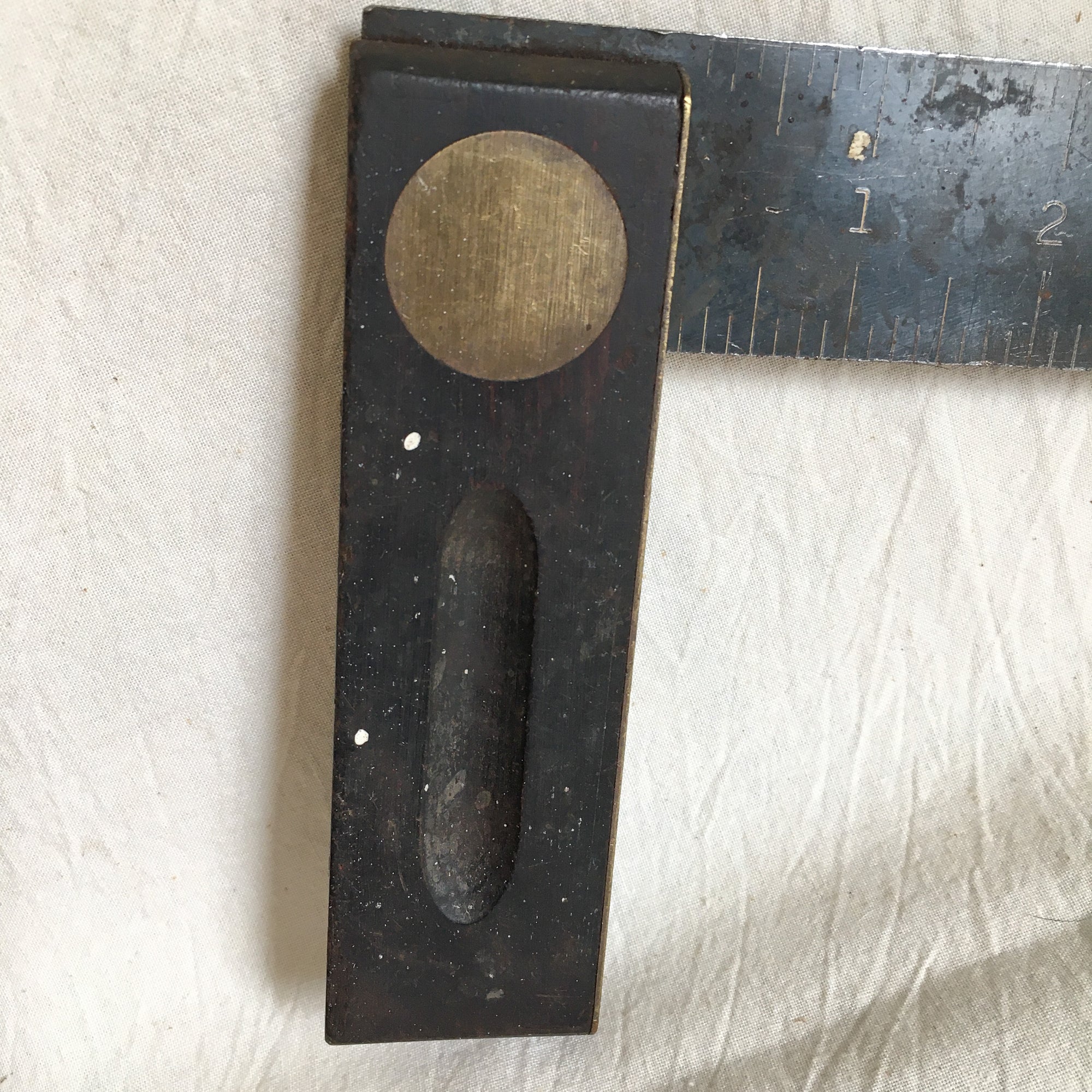 Set of 3 Vintage Wood and Metal Carpenter Tools – Early to Mid 1900s