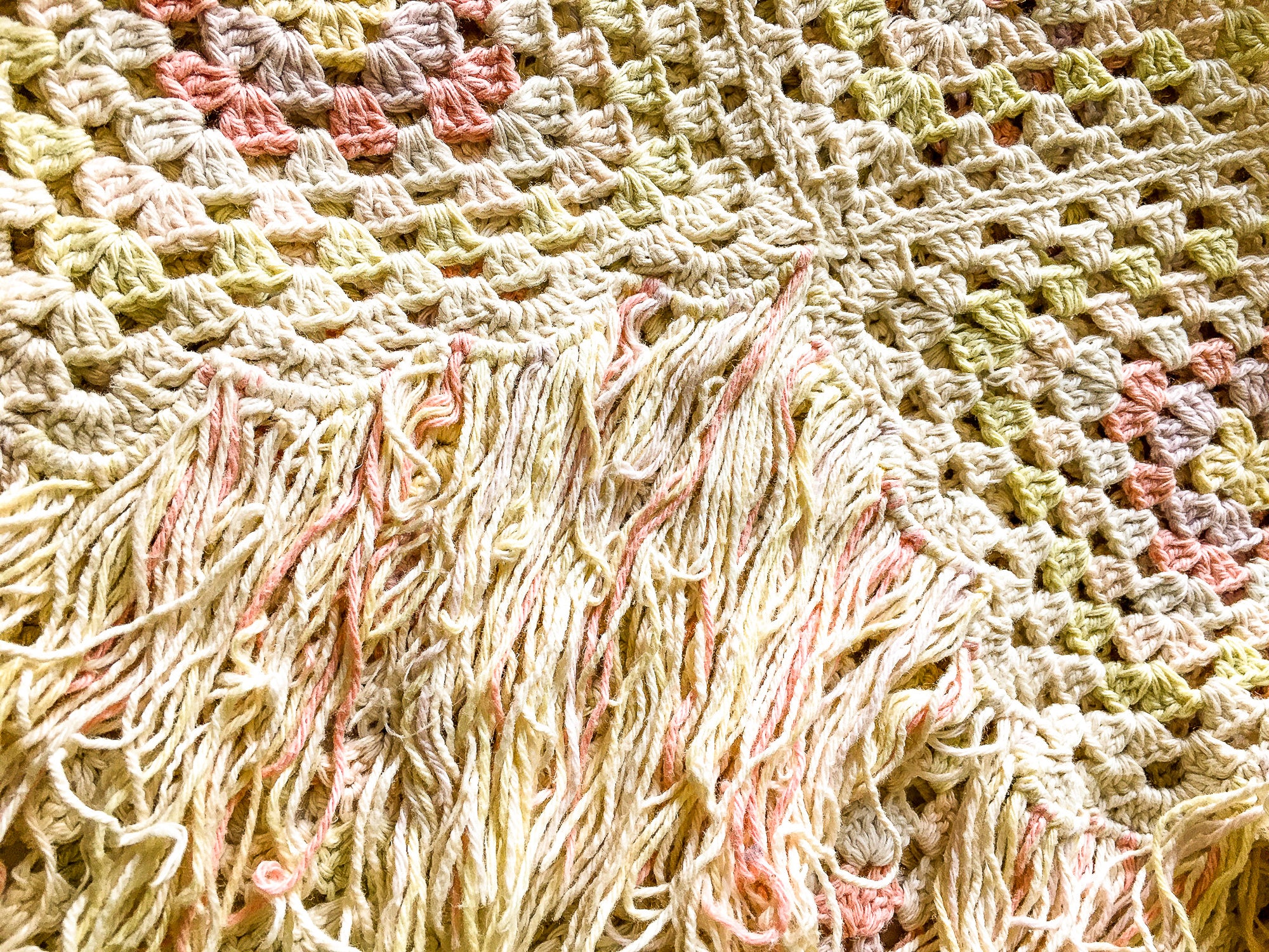 1935 Bedspread, Delicate Crochet Work, Crochet Cotton, Depression Era, Hand Made, Queen Size