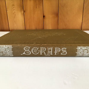 Scrapbook Album, Victorian Era, 69 Pages of Lithograph Trade Cards, Calling Cards, Advertising Cards, Sewing, Quack Medicine, Trains, New England