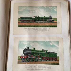 Scrapbook Album, Victorian Era, 69 Pages of Lithograph Trade Cards, Calling Cards, Advertising Cards, Sewing, Quack Medicine, Trains, New England