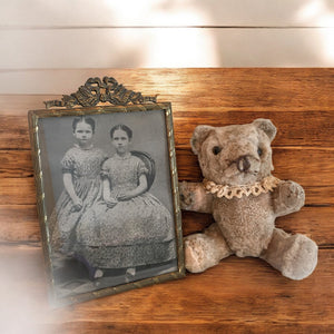 Vintage Brass-Tone Photo Frame – Made in Germany