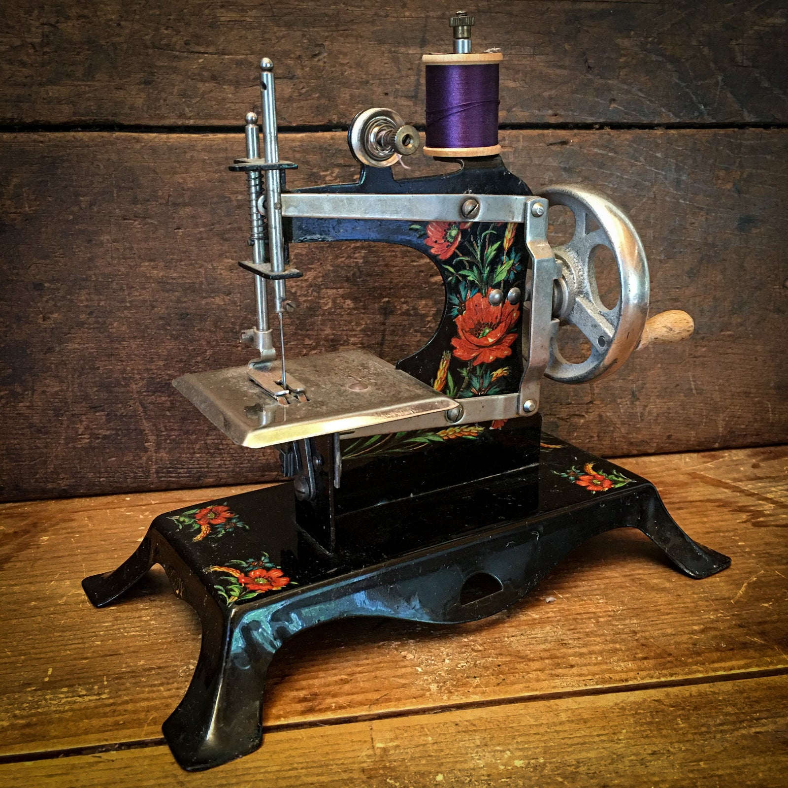 1945-1949 Casige Toy Sewing Machine, Made in Germany (#1)