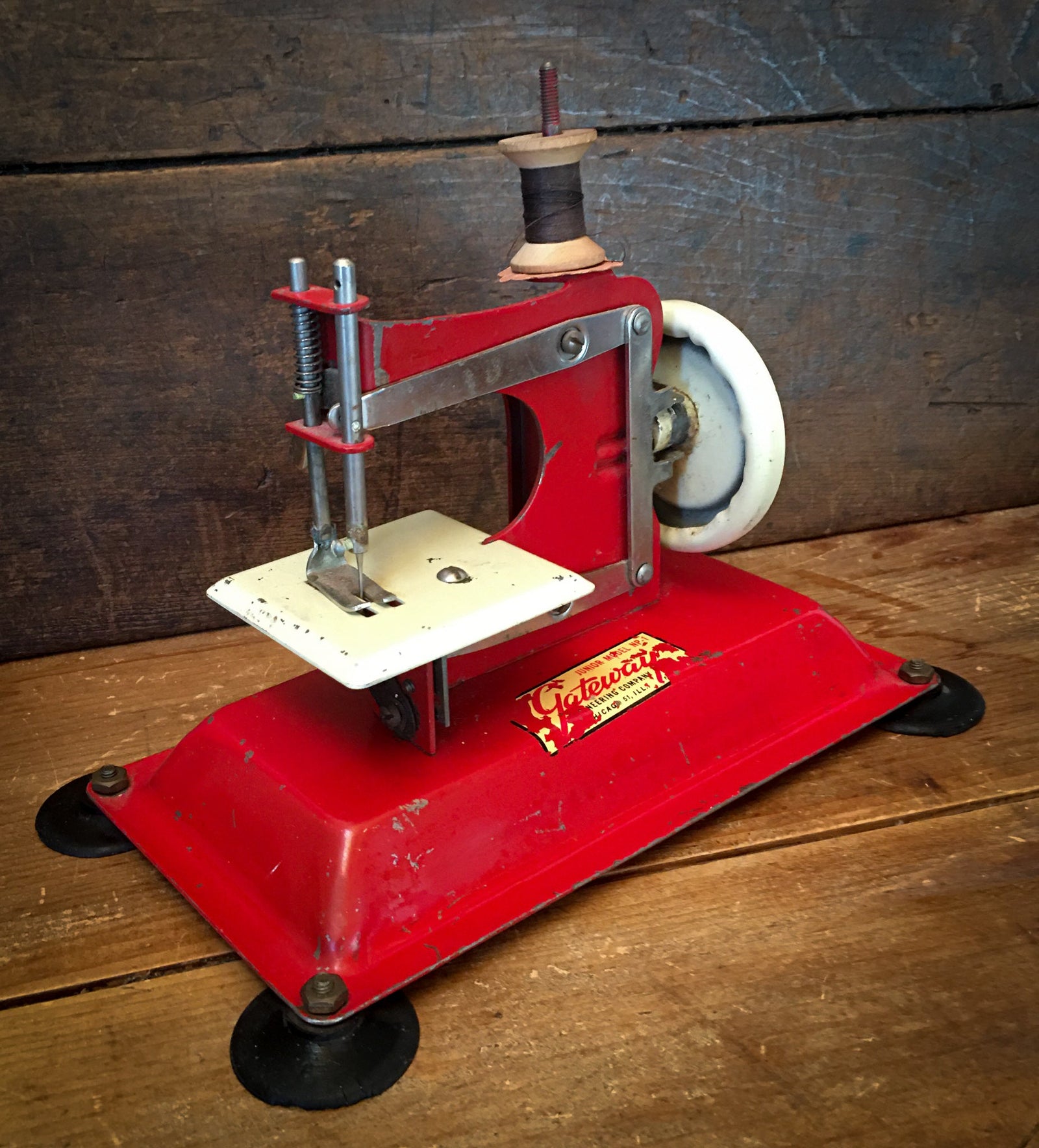 1950 Gateway Junior Model NP-1 Toy Sewing Machine (#6)