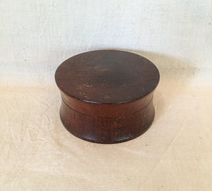 Early Treenware Button Box