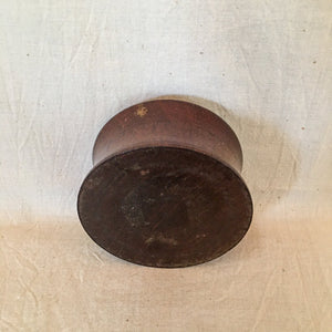 Early Treenware Button Box