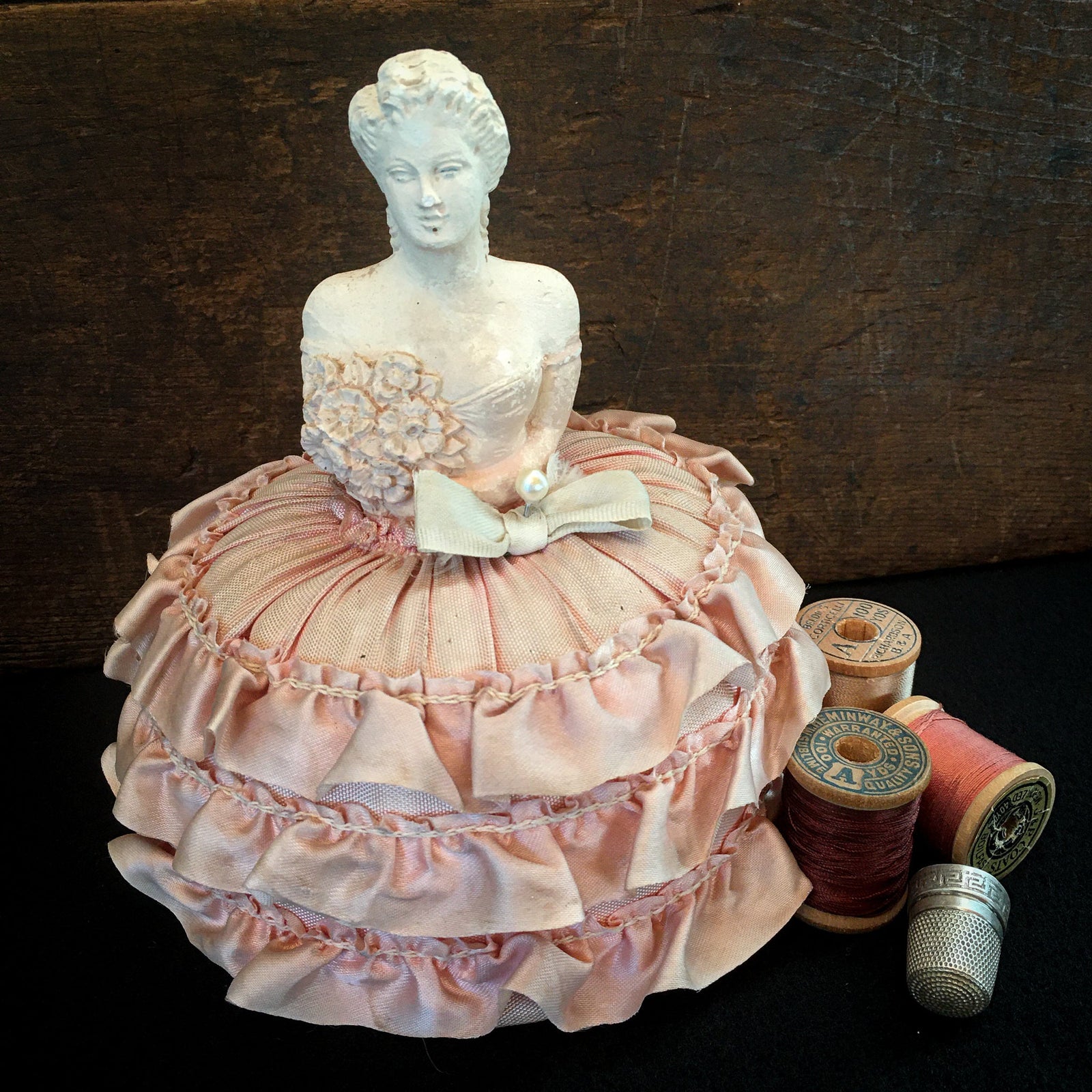 Vintage Half Doll Pin Cushion